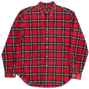 Ralph Lauren Men's Classic Fit Plaid Button-Up